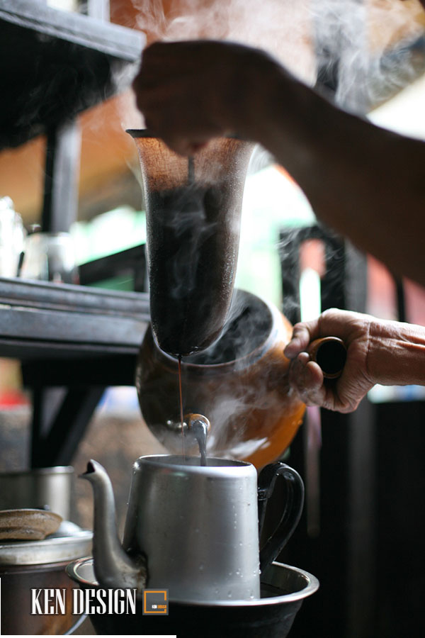 thiết kế quán cafe bình dân